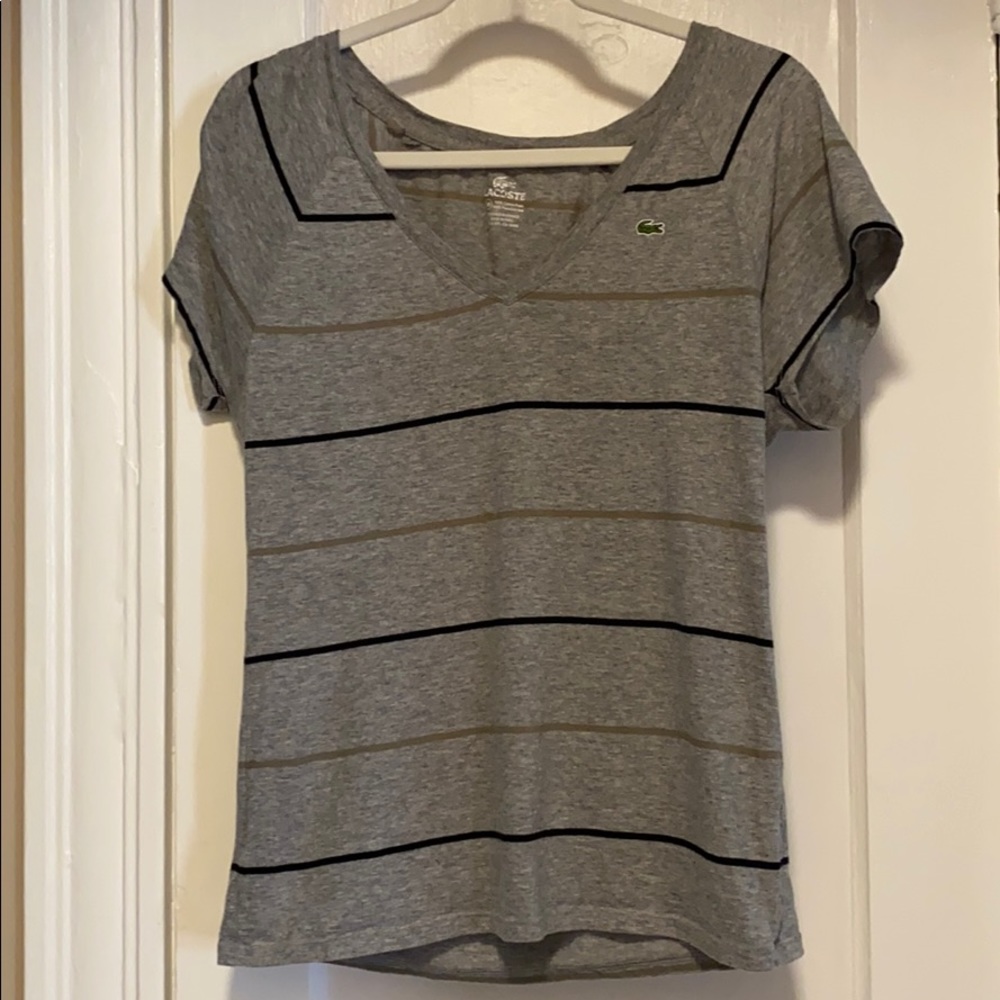 Lacoste Cotton v neck T